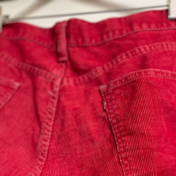 Vtg Levi Corduroy Skinner Jeans Button fly lowrise Bootcut Sz 36 Men - Picture 3 of 11